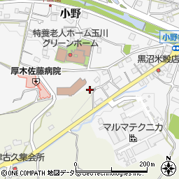 神奈川県厚木市岡津古久939周辺の地図