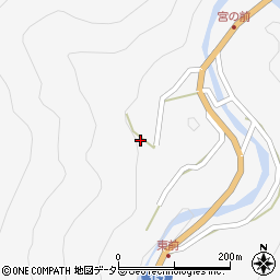 長野県飯田市上村117周辺の地図