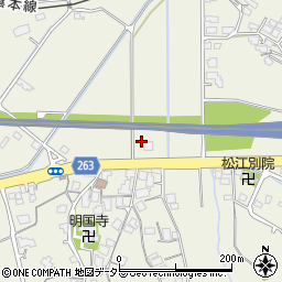 島根県松江市玉湯町布志名402周辺の地図
