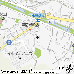 神奈川県厚木市小野642-1周辺の地図