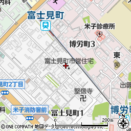 鳥取県米子市冨士見町124周辺の地図