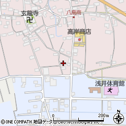 滋賀県長浜市八島町417-1周辺の地図