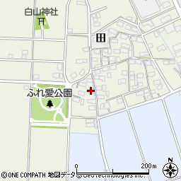 岐阜県安八郡神戸町田2周辺の地図