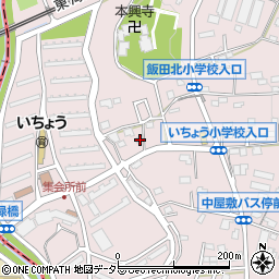 神奈川県横浜市泉区上飯田町3638-5周辺の地図