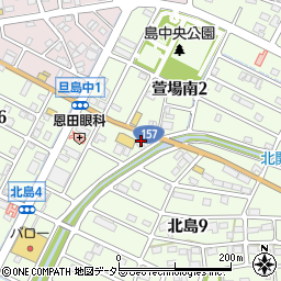 十六銀行島支店 ＡＴＭ周辺の地図