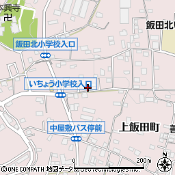 神奈川県横浜市泉区上飯田町3705周辺の地図