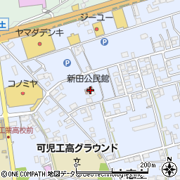 岐阜県可児市中恵土124周辺の地図