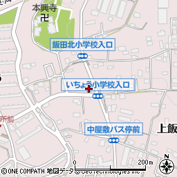 神奈川県横浜市泉区上飯田町3647周辺の地図