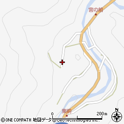 長野県飯田市上村119周辺の地図