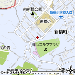 神奈川県横浜市泉区新橋町911-1周辺の地図