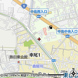 原田デンタルオフィス米子分院周辺の地図