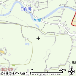 神奈川県伊勢原市日向周辺の地図