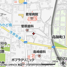 千葉県茂原市高師72-1周辺の地図