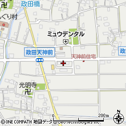 岐阜県本巣市政田717周辺の地図