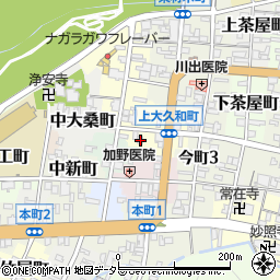 岐阜県岐阜市上大久和町26周辺の地図