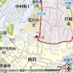 神奈川県横浜市南区唐沢25周辺の地図