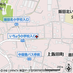 神奈川県横浜市泉区上飯田町3704周辺の地図