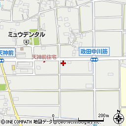 岐阜県本巣市政田1072周辺の地図