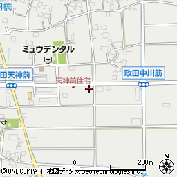 岐阜県本巣市政田1075周辺の地図