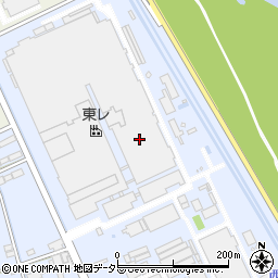 東レ株式会社　岐阜工場案内周辺の地図
