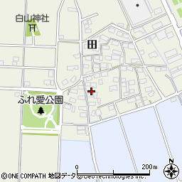 岐阜県安八郡神戸町田380-14周辺の地図