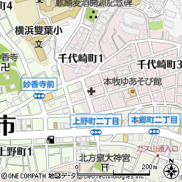 〒231-0864 神奈川県横浜市中区千代崎町の地図