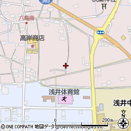 滋賀県長浜市八島町336周辺の地図