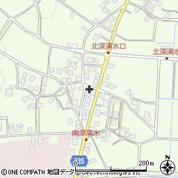 滋賀県高島市今津町深清水639周辺の地図
