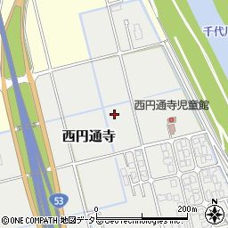 鳥取県鳥取市西円通寺周辺の地図