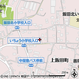 神奈川県横浜市泉区上飯田町3704-1周辺の地図