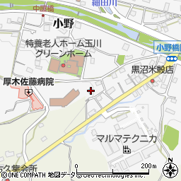神奈川県厚木市小野767周辺の地図