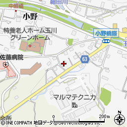 神奈川県厚木市小野659周辺の地図