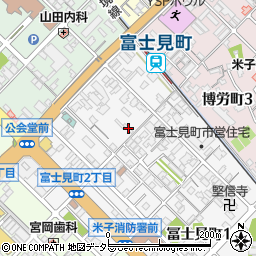 鳥取県米子市冨士見町58-3周辺の地図