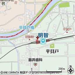 岐阜県可児市平貝戸24-4周辺の地図