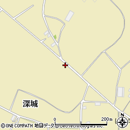 千葉県市原市深城655-1周辺の地図