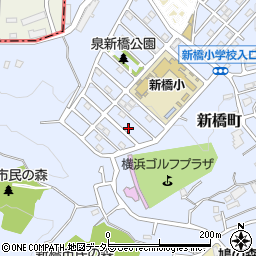 神奈川県横浜市泉区新橋町911-3周辺の地図