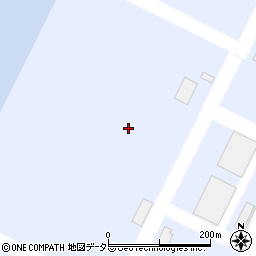神奈川県横浜市中区本牧ふ頭周辺の地図