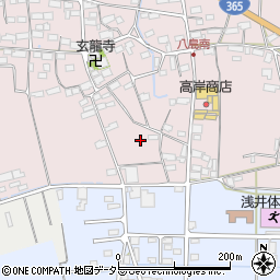 滋賀県長浜市八島町433周辺の地図