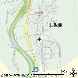 滋賀県米原市上板並144周辺の地図