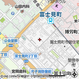 鳥取県米子市冨士見町58周辺の地図