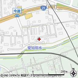 岐阜県可児市今渡1137-8周辺の地図