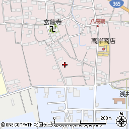 滋賀県長浜市八島町434周辺の地図