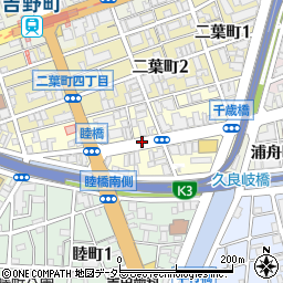 神奈川県横浜市南区高砂町周辺の地図