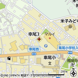 ダイソー米子マルイ車尾店周辺の地図