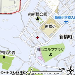 神奈川県横浜市泉区新橋町911-4周辺の地図