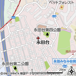神奈川県横浜市南区永田台29-14周辺の地図
