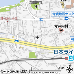 岐阜県可児市今渡周辺の地図