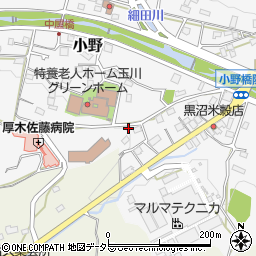神奈川県厚木市小野766周辺の地図