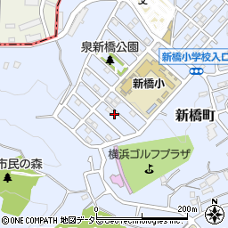 神奈川県横浜市泉区新橋町911-9周辺の地図