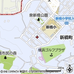 神奈川県横浜市泉区新橋町911-5周辺の地図